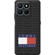 Чорний чохол BoxFace Honor 400 Smart Tommy Print