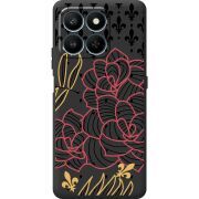 Чорний чохол BoxFace Honor 400 Smart FranceFlowers