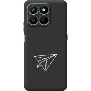Чорний чохол BoxFace Honor 400 Smart Paper Plane