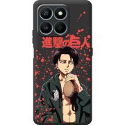Чорний чохол BoxFace Honor 400 Smart Атака Титанов Леви