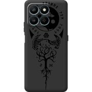 Чорний чохол BoxFace Honor 400 Smart Hugin and Munin