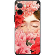 Чохол BoxFace Poco C81 Pro Girl in Flowers