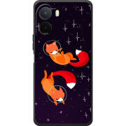Чохол BoxFace Poco C81 Pro Fox-Astronauts
