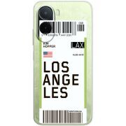 Прозорий чохол BoxFace Poco C81 Pro Ticket Los Angeles