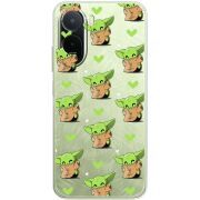 Прозорий чохол BoxFace Poco C81 Pro Pattern Baby Yoda