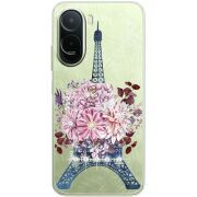Чохол зі стразами Poco C81 Pro Eiffel Tower