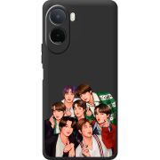 Чорний чохол BoxFace Poco C81 Pro BTS