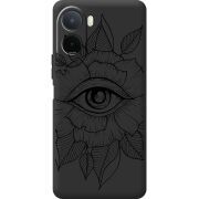 Чорний чохол BoxFace Poco C81 Pro Eye
