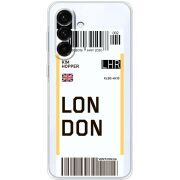 Прозорий чохол BoxFace Samsung Galaxy A27 5G (A276) Ticket London