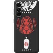 Чорний чохол BoxFace Samsung Galaxy A27 5G (A276) RedWhite Coffee
