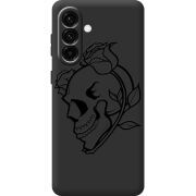 Чорний чохол BoxFace Samsung Galaxy A27 5G (A276) Skull and Roses