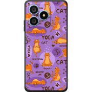 Чохол BoxFace Blackview Wave 9C Yoga Cat