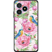 Чохол BoxFace Blackview Wave 9C Birds and Flowers