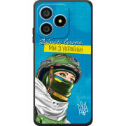 Чохол BoxFace Blackview Wave 9C Захисниця з України