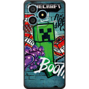 Чохол BoxFace Blackview Wave 9C Minecraft Graffiti