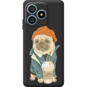 Прозорий чохол BoxFace Blackview Wave 9C Dog Coffeeman