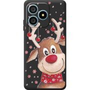 Прозорий чохол BoxFace Blackview Wave 9C Winter Deer