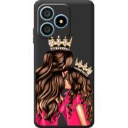 Прозорий чохол BoxFace Blackview Wave 9C Queen and Princess