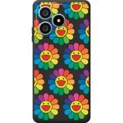 Прозорий чохол BoxFace Blackview Wave 9C Hippie Flowers