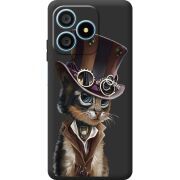 Прозорий чохол BoxFace Blackview Wave 9C Steampunk Cat