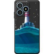 Чорний чохол BoxFace Blackview Wave 9C Lighthouse