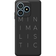 Чорний чохол BoxFace Blackview Wave 9C Minimalistic