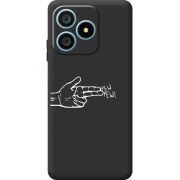 Чорний чохол BoxFace Blackview Wave 9C Pew Pew