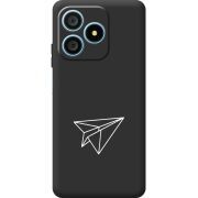 Чорний чохол BoxFace Blackview Wave 9C Paper Plane