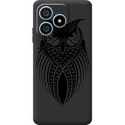 Чорний чохол BoxFace Blackview Wave 9C Owl