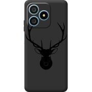 Чорний чохол BoxFace Blackview Wave 9C Deer