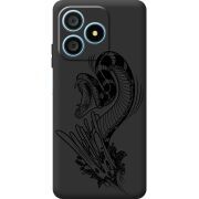 Чорний чохол BoxFace Blackview Wave 9C Snake