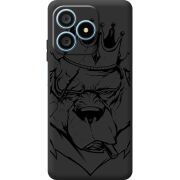 Чорний чохол BoxFace Blackview Wave 9C Bear King
