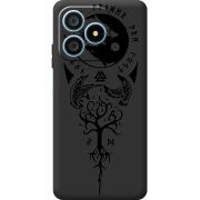 Чорний чохол BoxFace Blackview Wave 9C Hugin and Munin