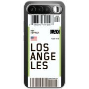 Прозорий чохол BoxFace Realme 16 5G Ticket Los Angeles