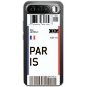 Прозорий чохол BoxFace Realme 16 5G Ticket Paris