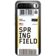 Прозорий чохол BoxFace Realme 16 5G Ticket Springfield