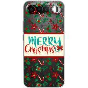 Прозорий чохол BoxFace Realme 16 5G Vintage Christmas Pattern