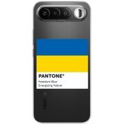 Прозорий чохол BoxFace Realme 16 5G Pantone вільний синій