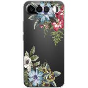 Прозорий чохол BoxFace Realme 16 5G Floral
