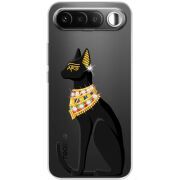 Чохол зі стразами Realme 16 5G Egipet Cat