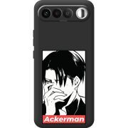 Чорний чохол BoxFace Realme 16 5G Attack On Titan - Ackerman