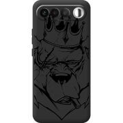 Чорний чохол BoxFace Realme 16 5G Bear King