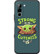 Чохол BoxFace Infinix Hot 70 Strong in me Cuteness is