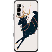 Чохол BoxFace Infinix Hot 70 Black Deer