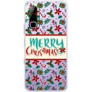 Прозорий чохол BoxFace Infinix Hot 70 Vintage Christmas Pattern