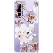 Прозорий чохол BoxFace Infinix Hot 70 Chinese Magnolia