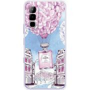 Чохол зі стразами Infinix Hot 70 Perfume bottle