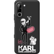 Чорний чохол BoxFace Infinix Hot 70 For Karl