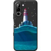 Чорний чохол BoxFace Infinix Hot 70 Lighthouse