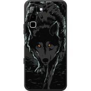 Чорний чохол BoxFace Infinix Hot 70 Wolf